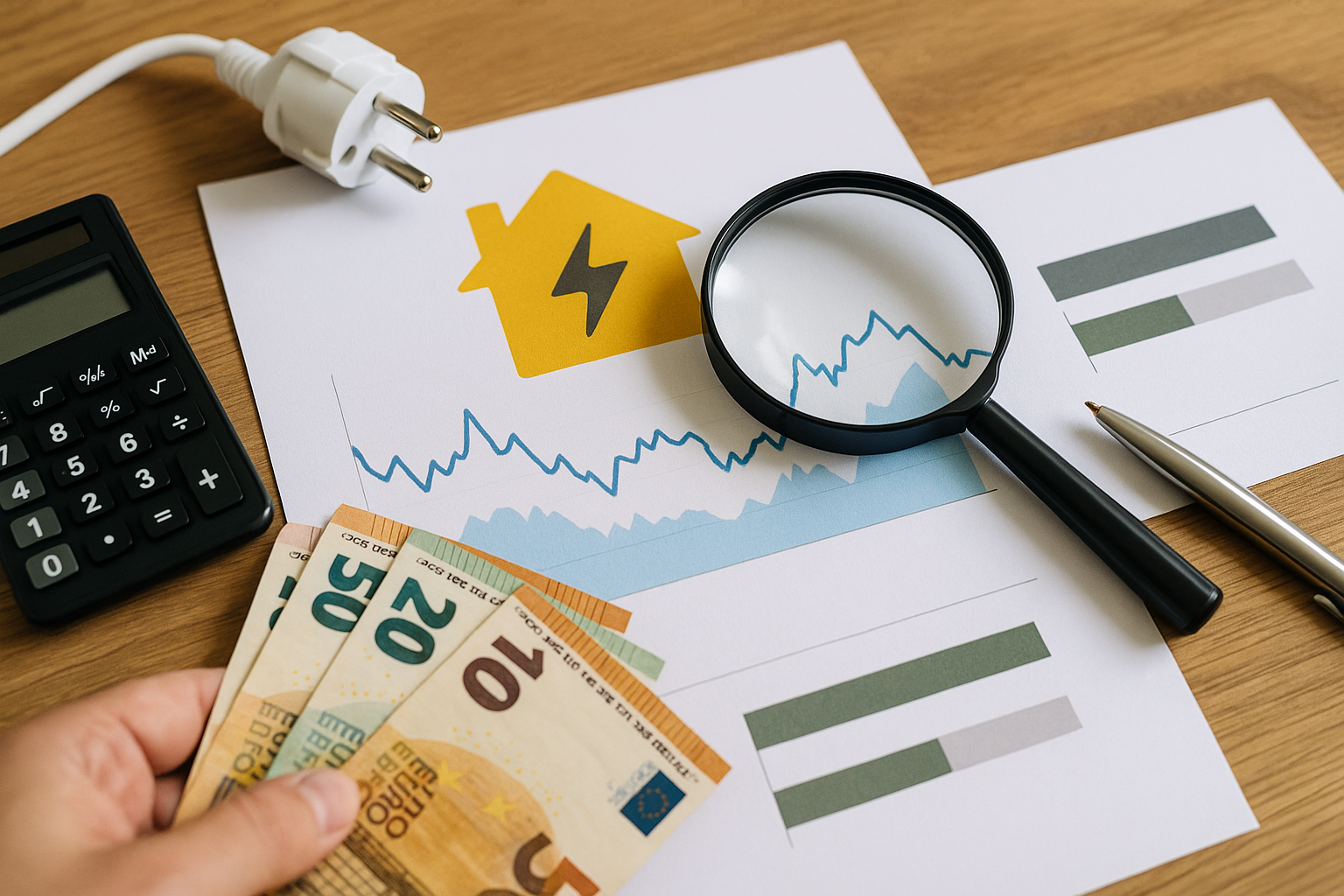 Illustration af hvad er el priser sammenligning