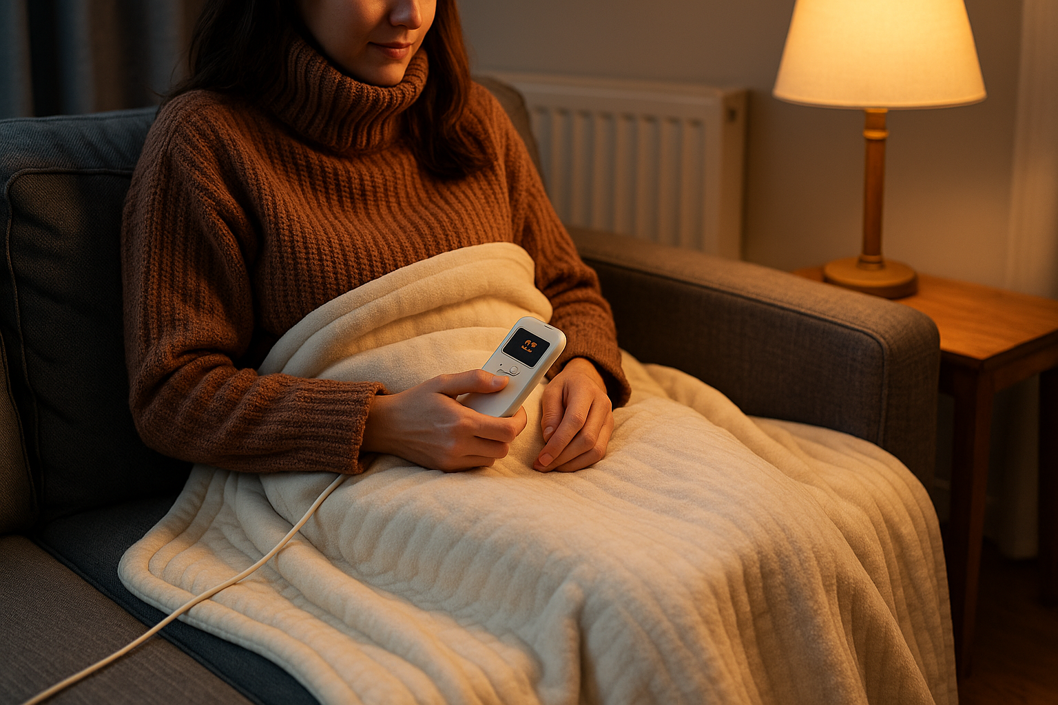 Illustration af hvad koster et varmetæppe i strøm