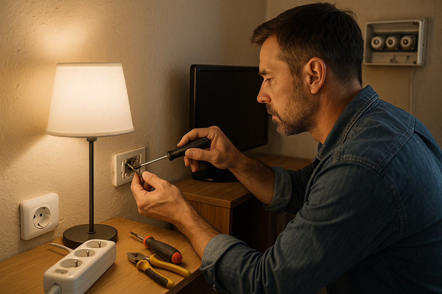 Illustration af hvad må jeg selv med el