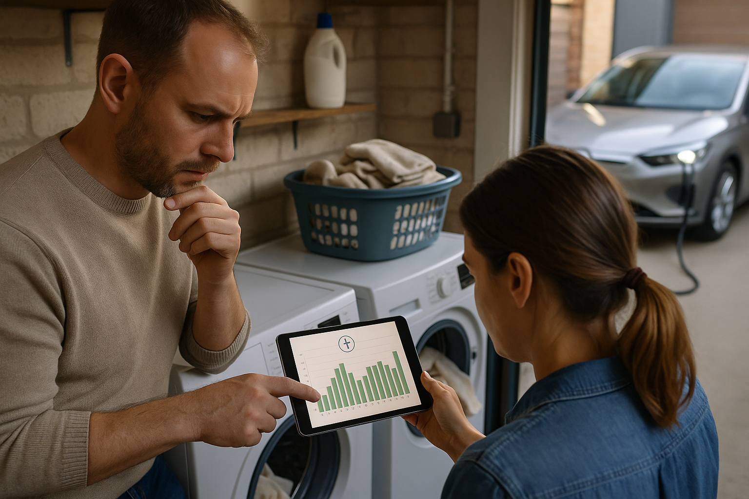 Illustration af hvad tid på døgnet er el billigst?