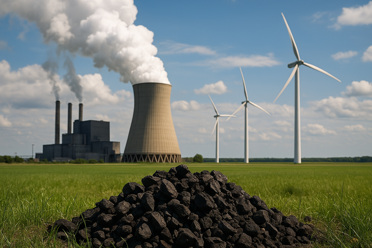 Illustration af hvordan fremstiller man strøm