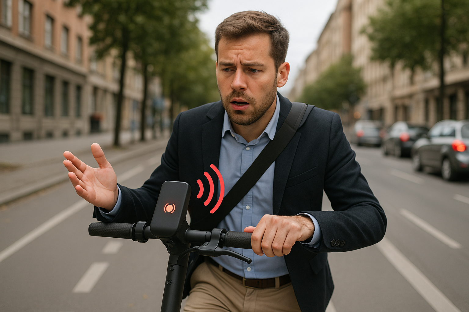 Illustration af hvorfor bipper mit el-løbehjul