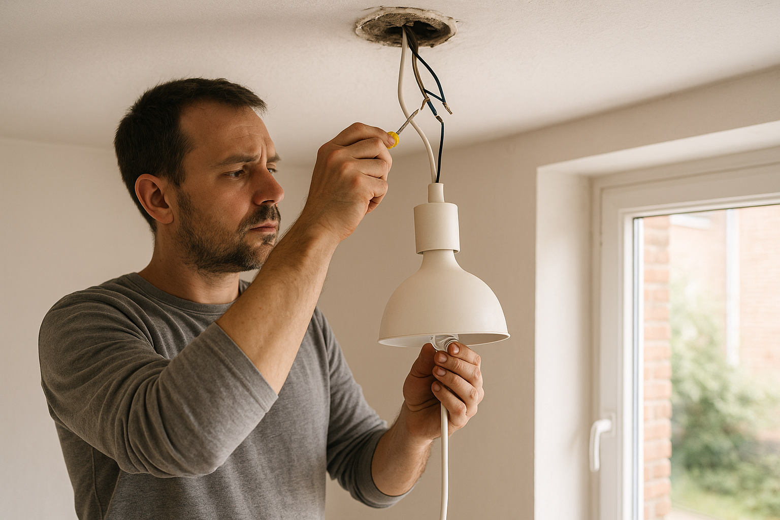 Illustration af strøm hvad må man selv