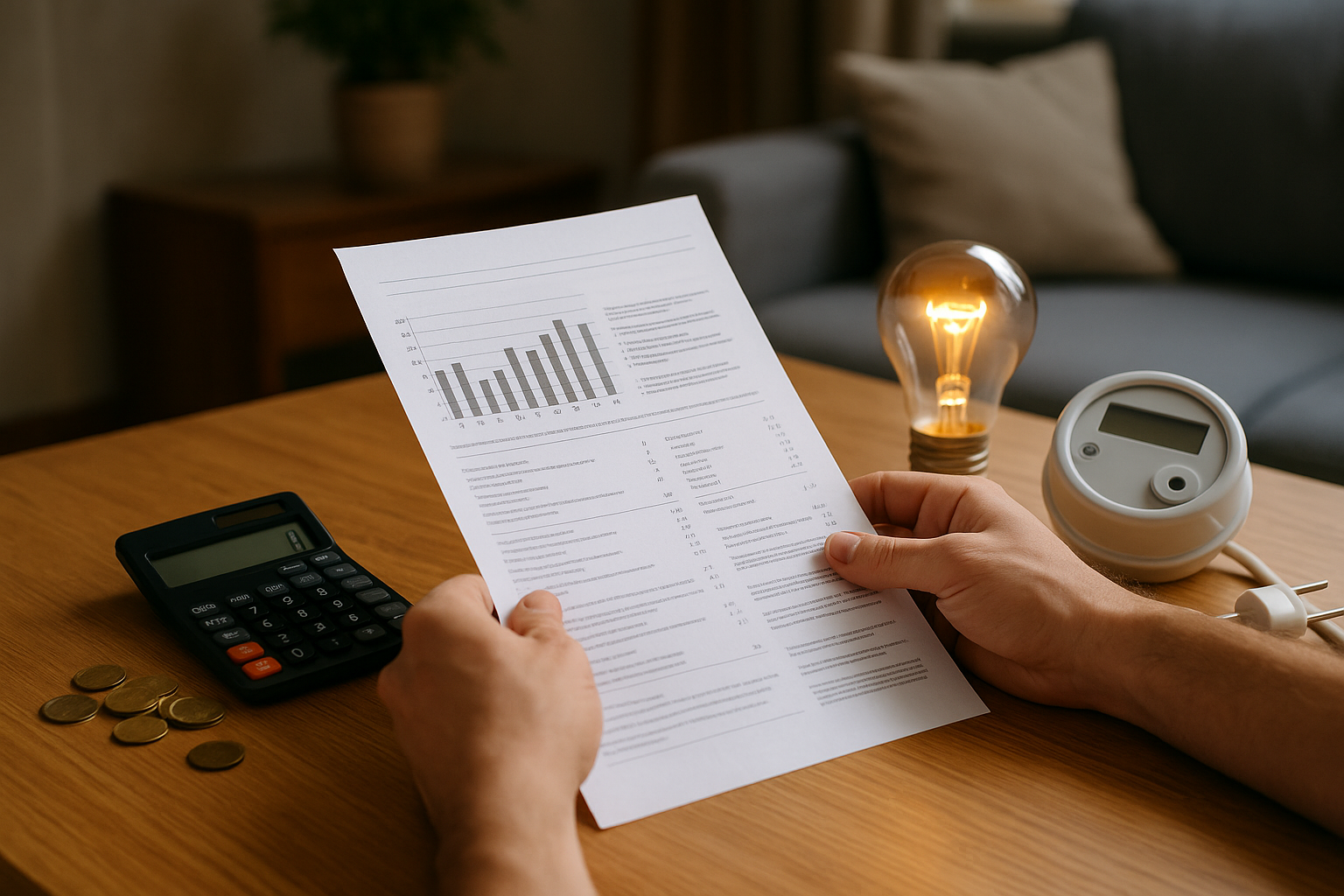 Illustration af hvad består el prisen af