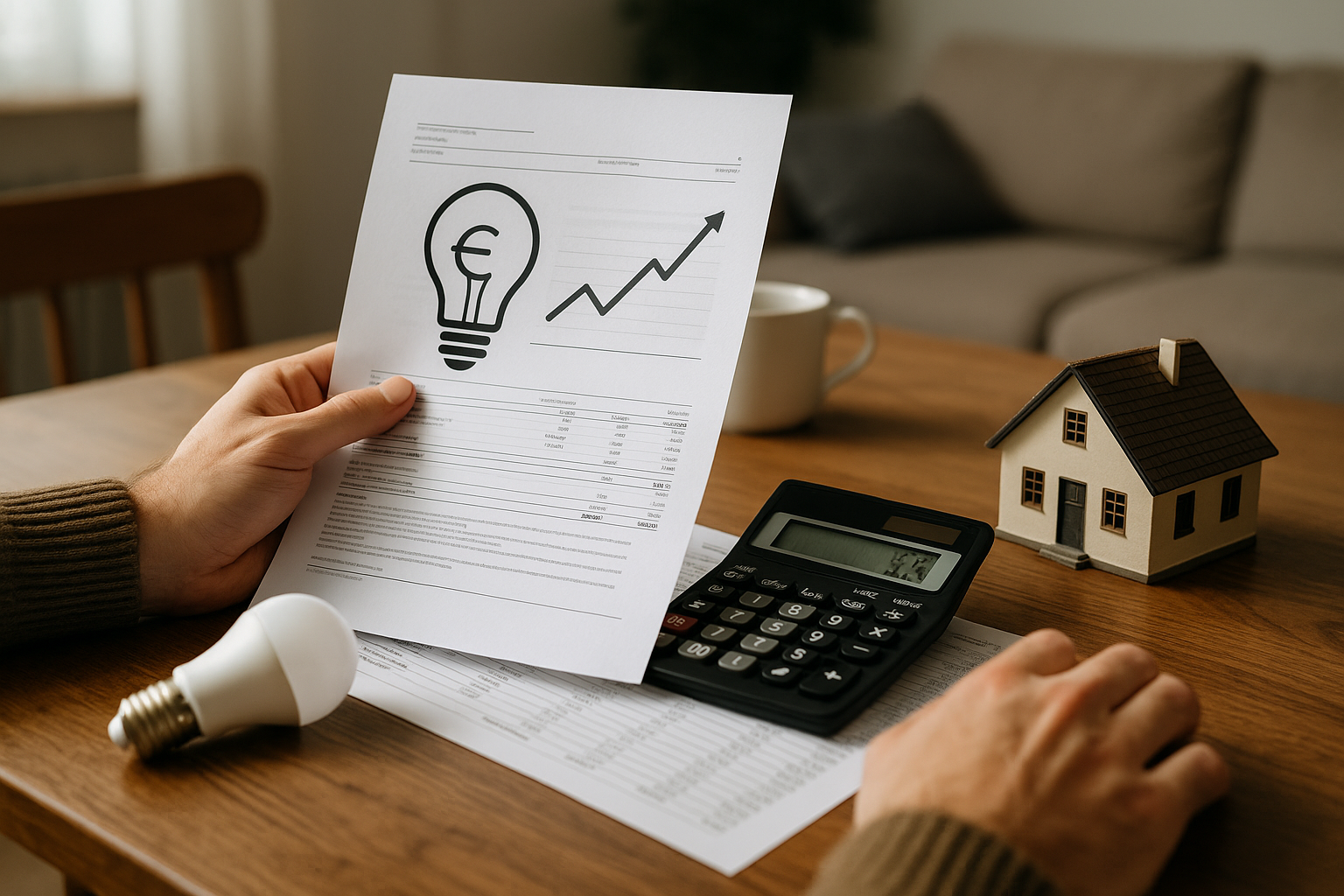 Illustration af hvad er fastpris på el