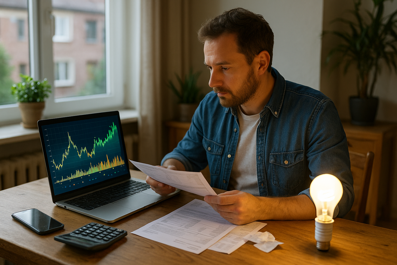 Illustration af hvordan handler man med el