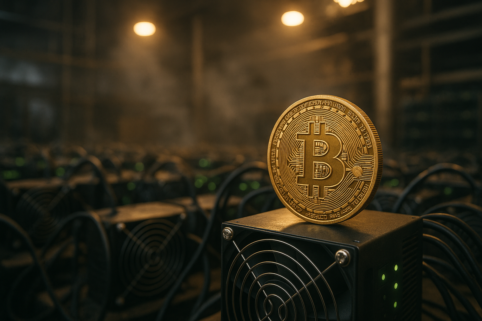 Illustration af hvorfor bruger bitcoin strøm