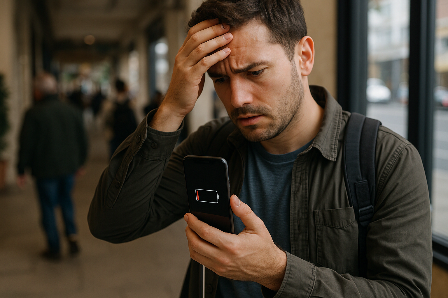 Illustration af hvorfor bruger min iphone meget strøm