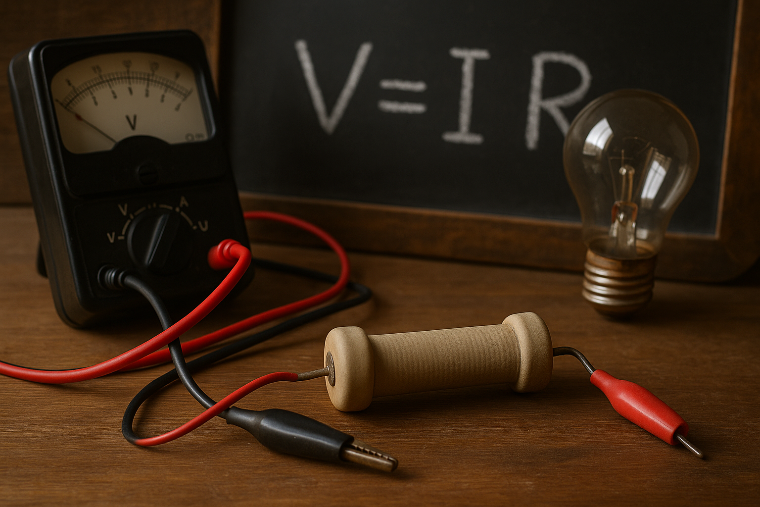 Illustration af hvad er modstand el