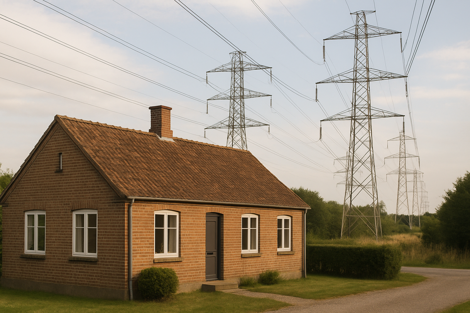 Illustration af hvad er transportprisen på el