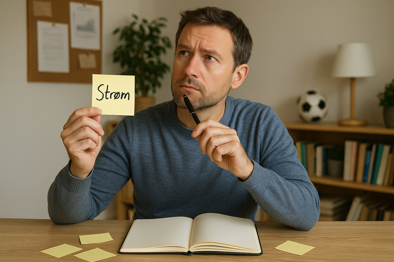 Illustration af hvad rimer på strøm