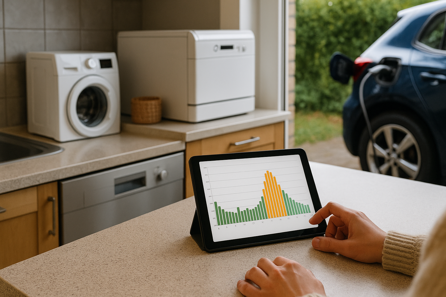 Illustration af hvad tid er el billigst i dag