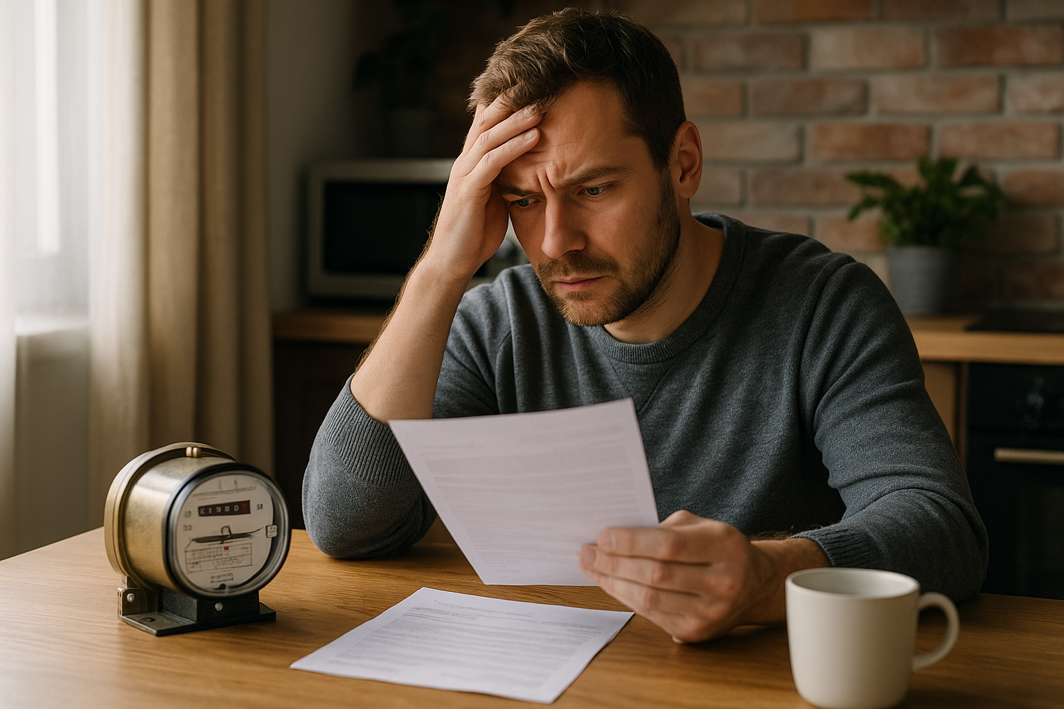 Illustration af hvor meget stiger el