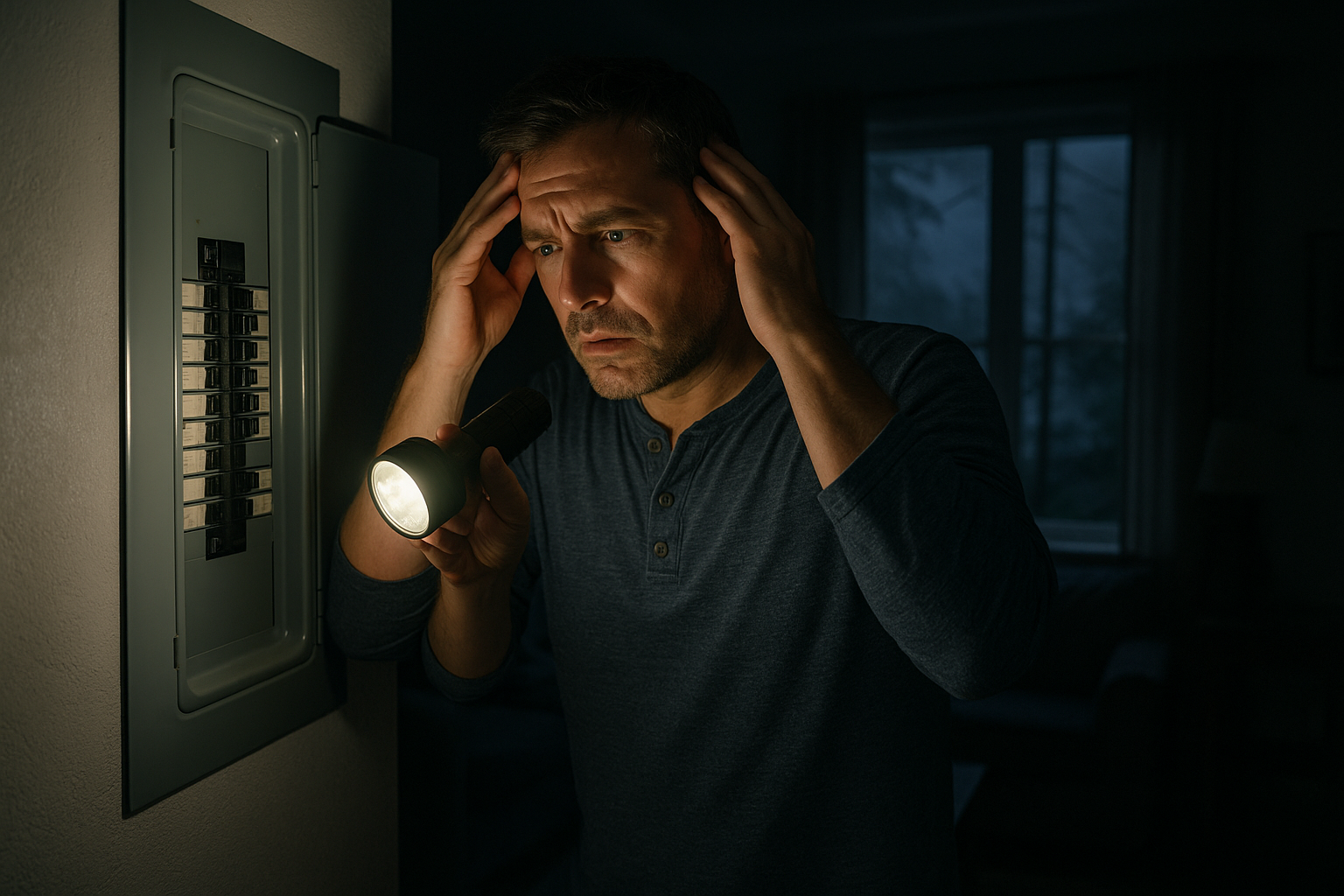 Illustration af hvorfor har jeg ikke strøm