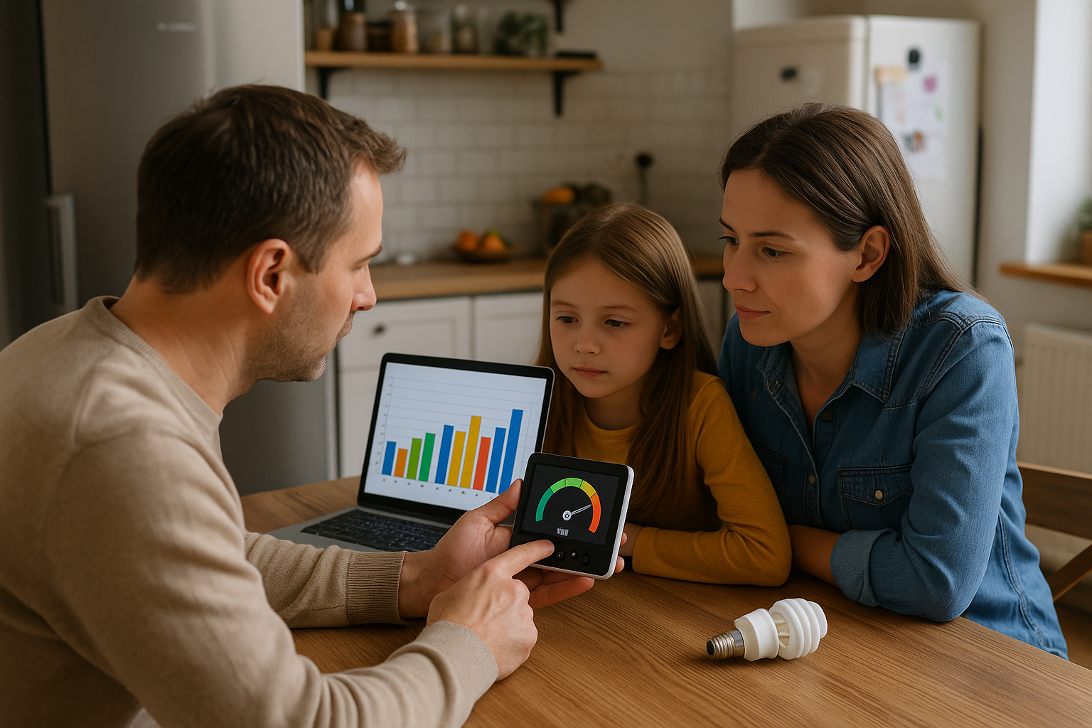 Illustration af hvad bruger jeg i strøm