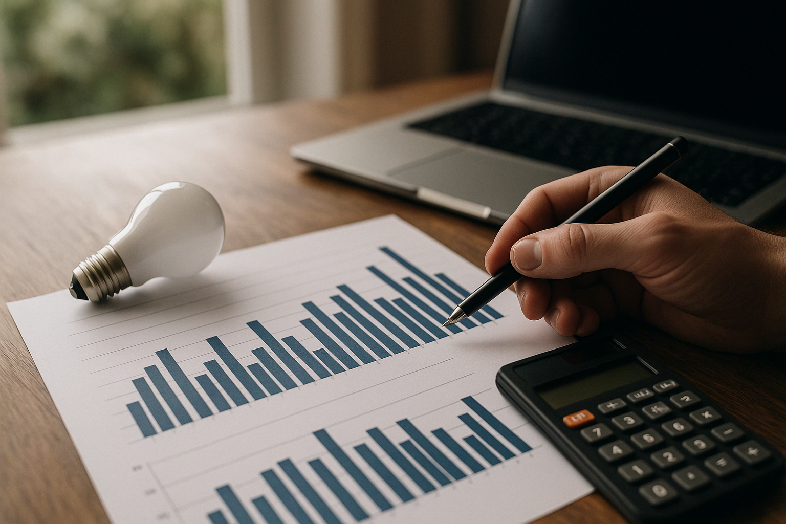 Illustration af hvad er el priserne i dag