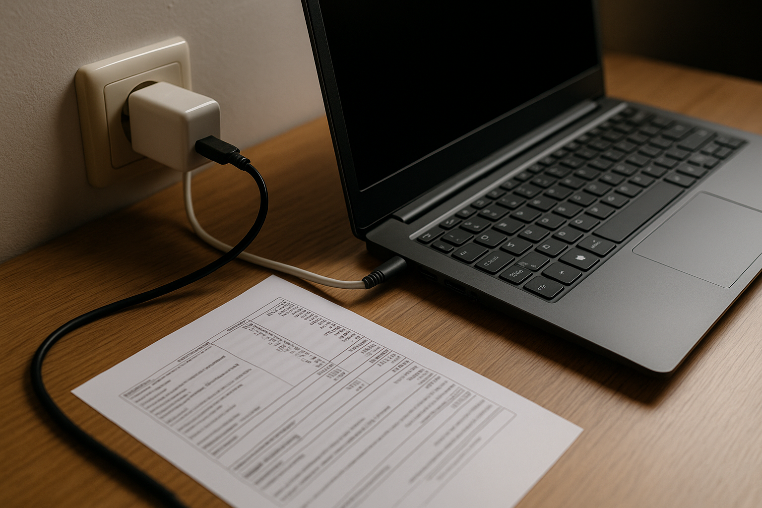 Illustration af hvad koster en bærbar i strøm