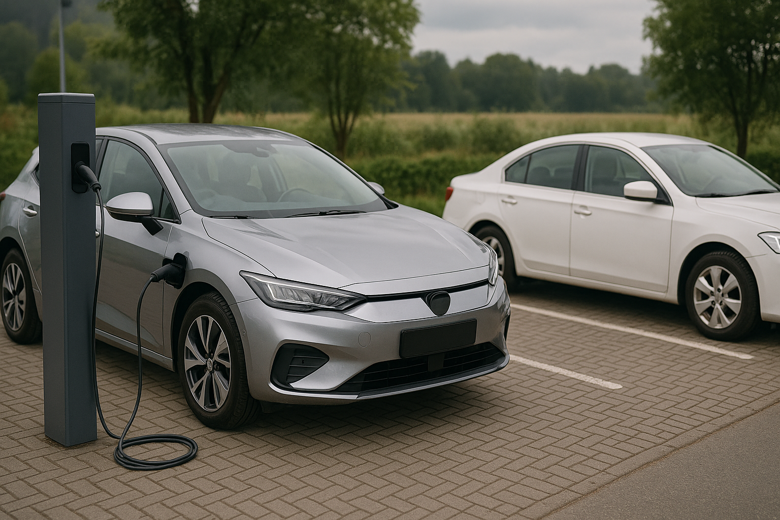 Illustration af hvad koster en elbil i strøm pr km