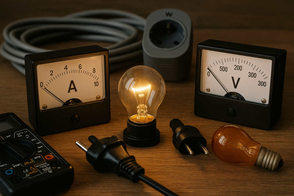 Hvad Måler Man Strøm I? En Guide til Ampere, Volt og Watt Forklaret