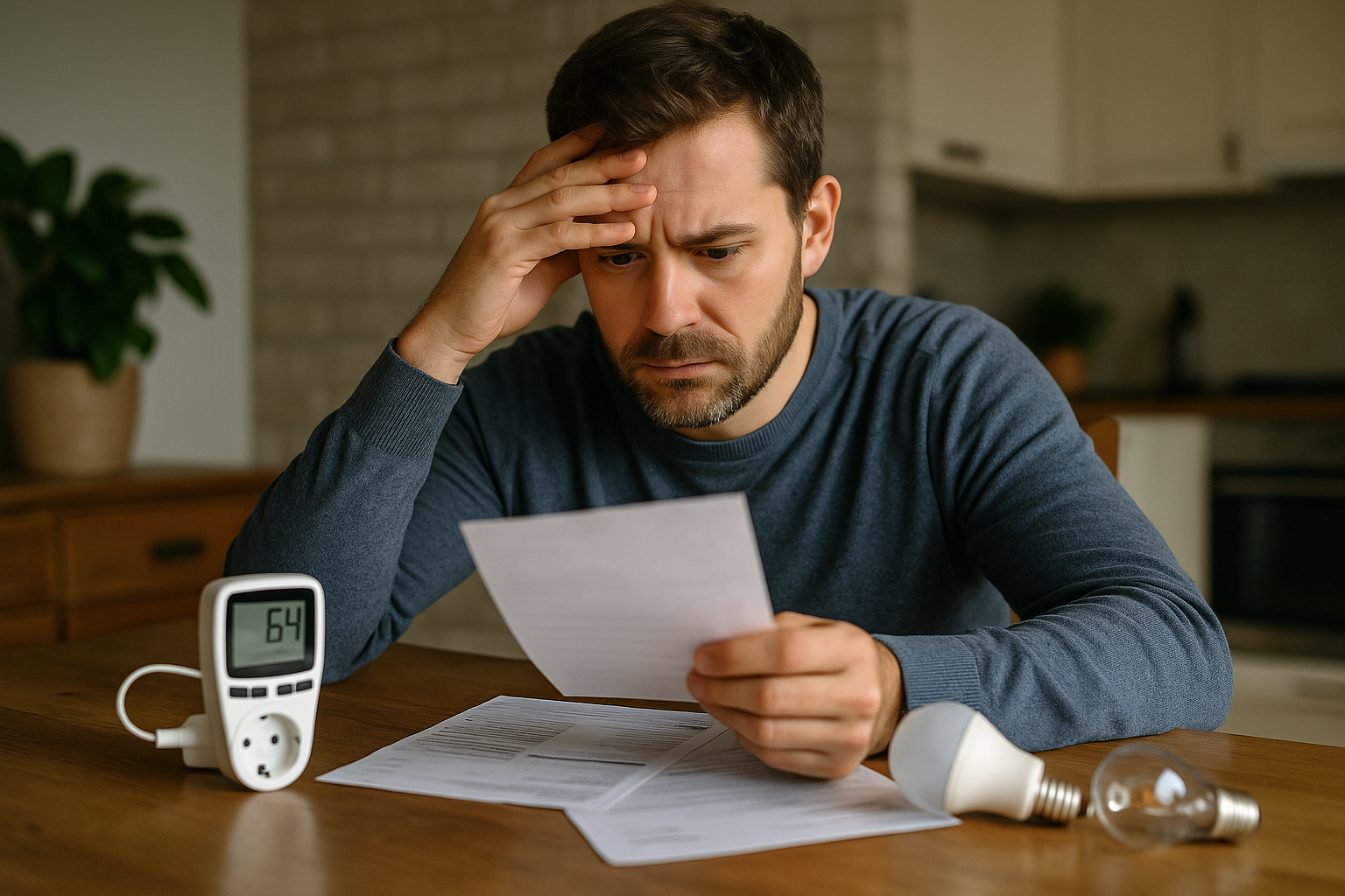 Illustration af hvor meget koster strøm pr kwh