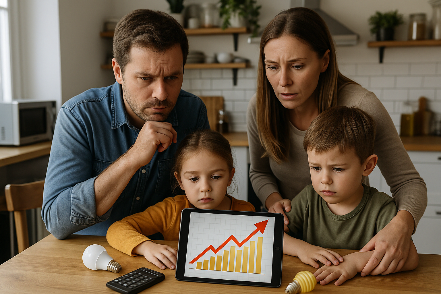 Illustration af hvor mye koster strøm pr kwh