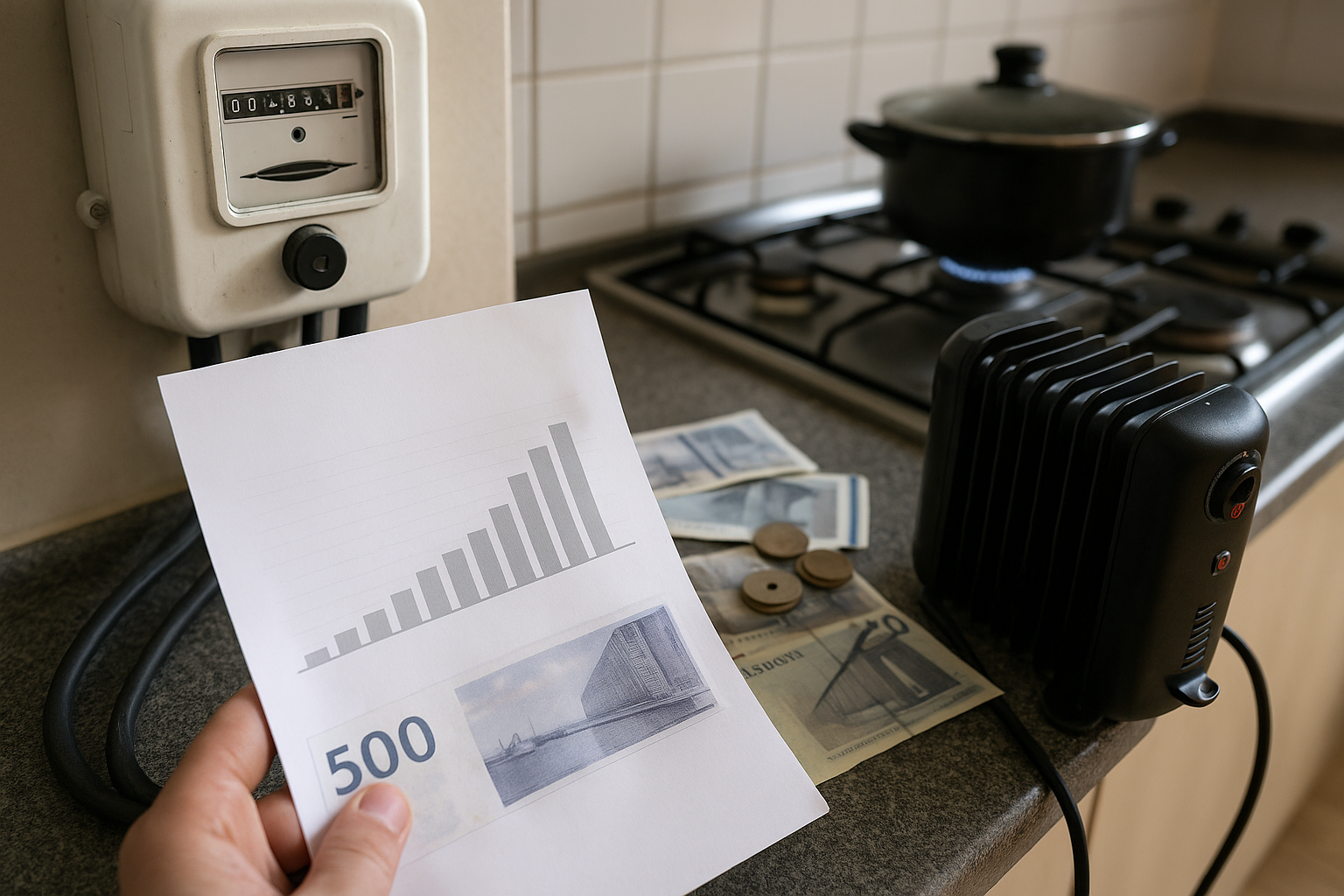 Illustration af hvorfor er strøm så dyrt i danmark