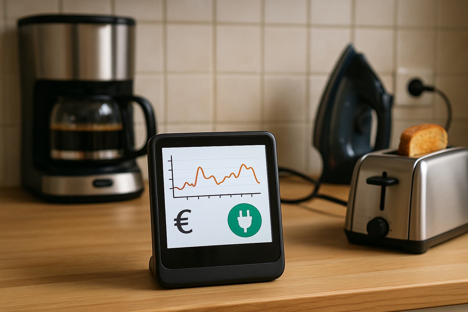 Illustration af hvornår er det bedst at bruge strøm?