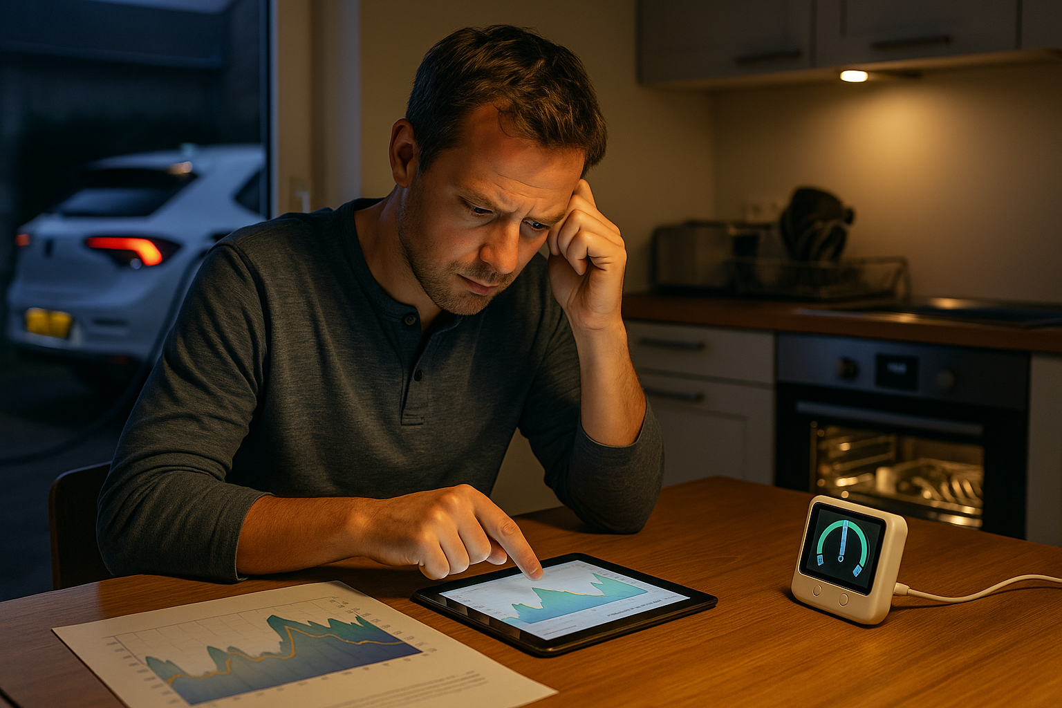 Illustration af hvornår kan man spare på el