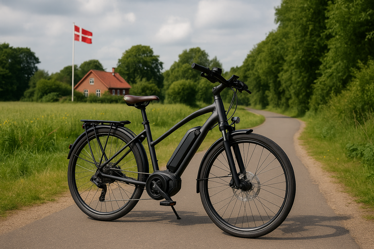 Illustration af hvad er den bedste el cykel