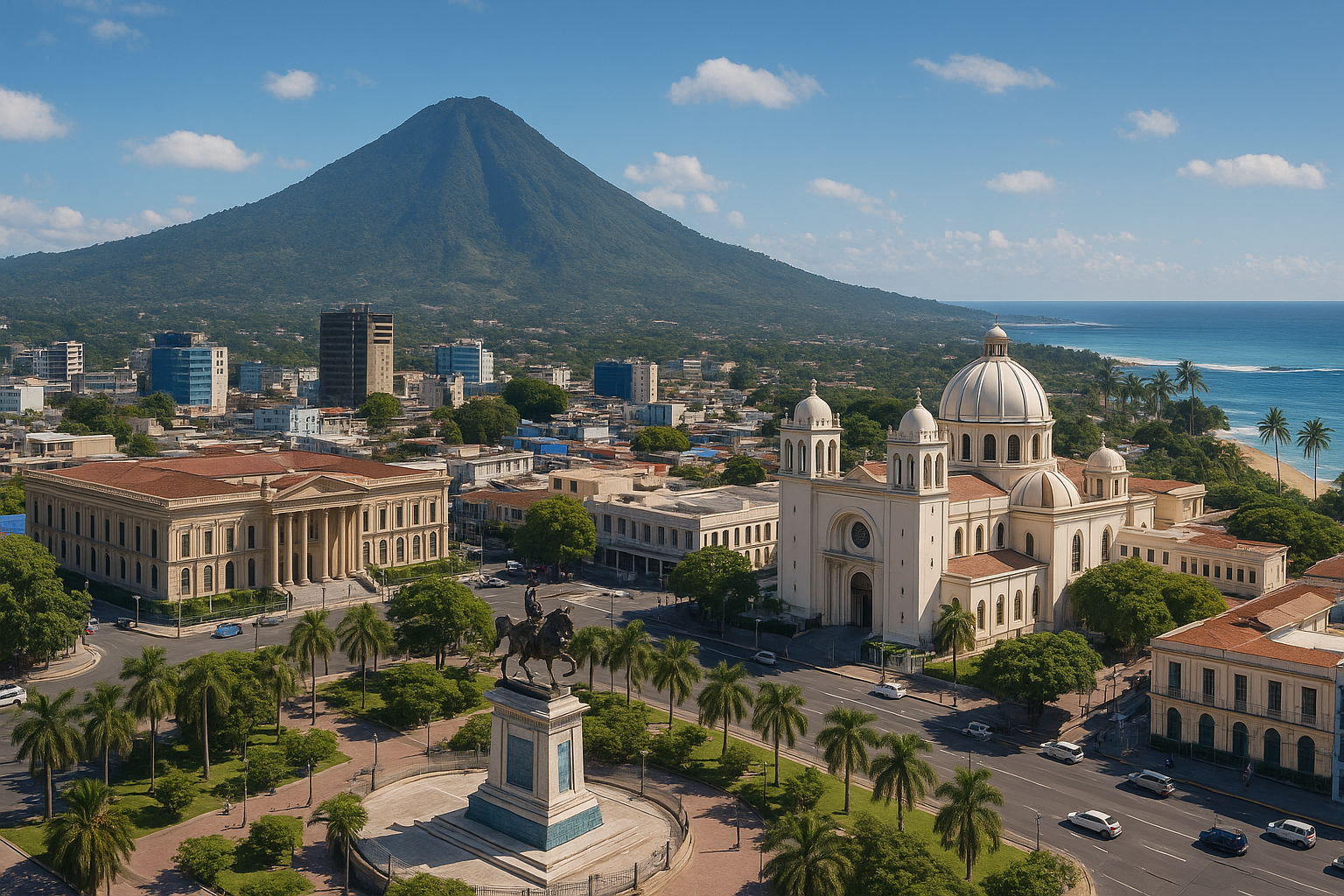 Illustration af hvad er hovedstaden i el salvador