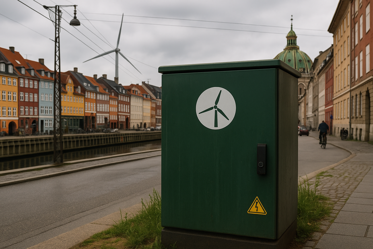 Illustration af hvem leverer strøm i københavn