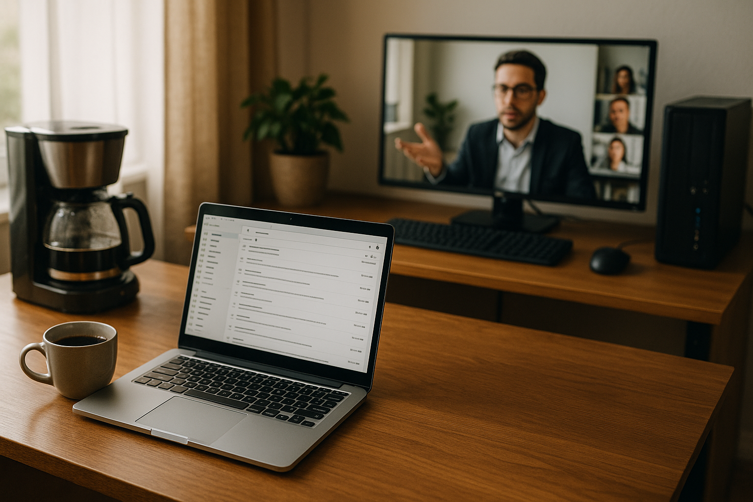 Illustration af hvor meget el bruger en computer