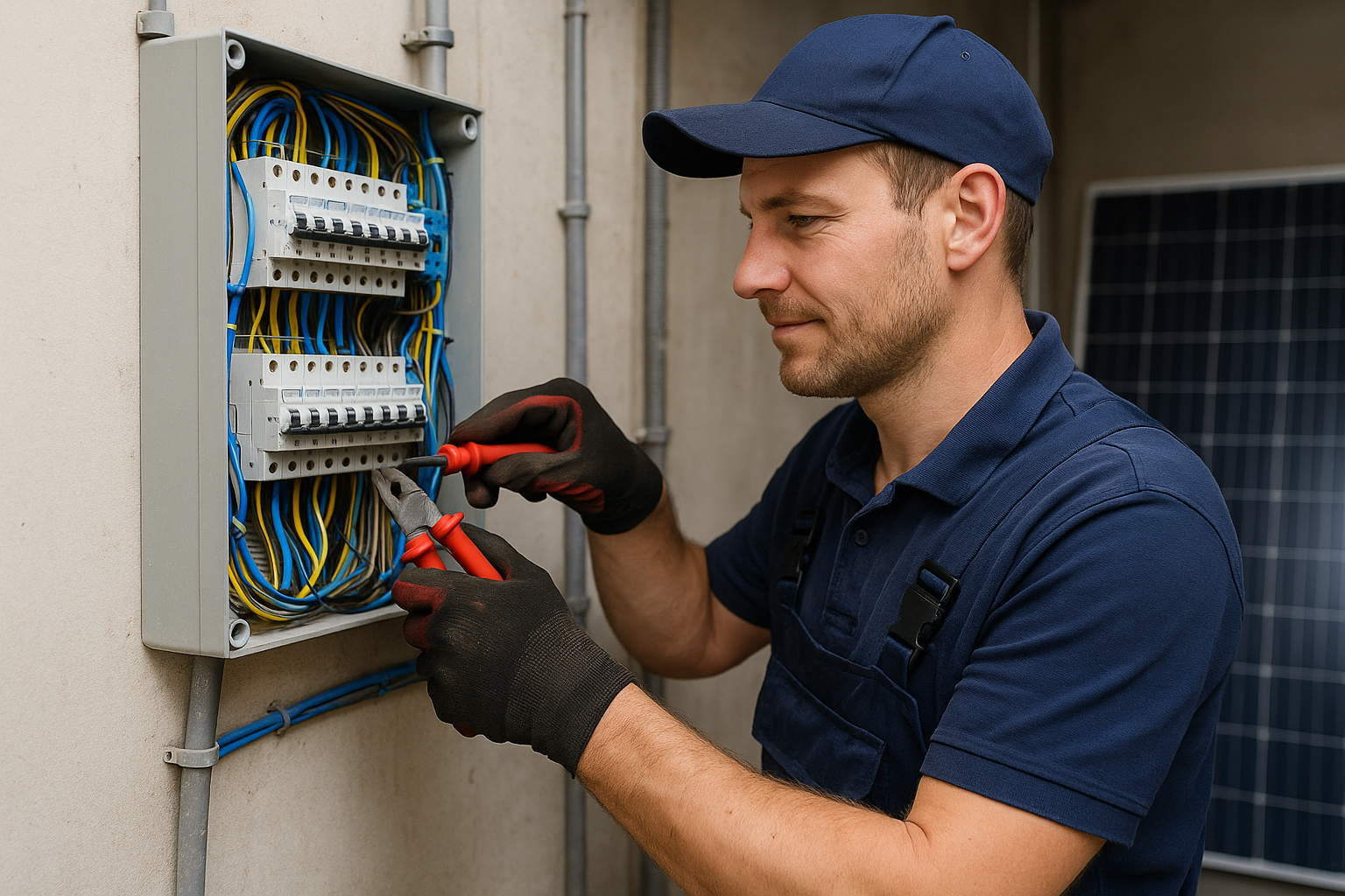 Illustration af hvordan bliver jeg el installatør