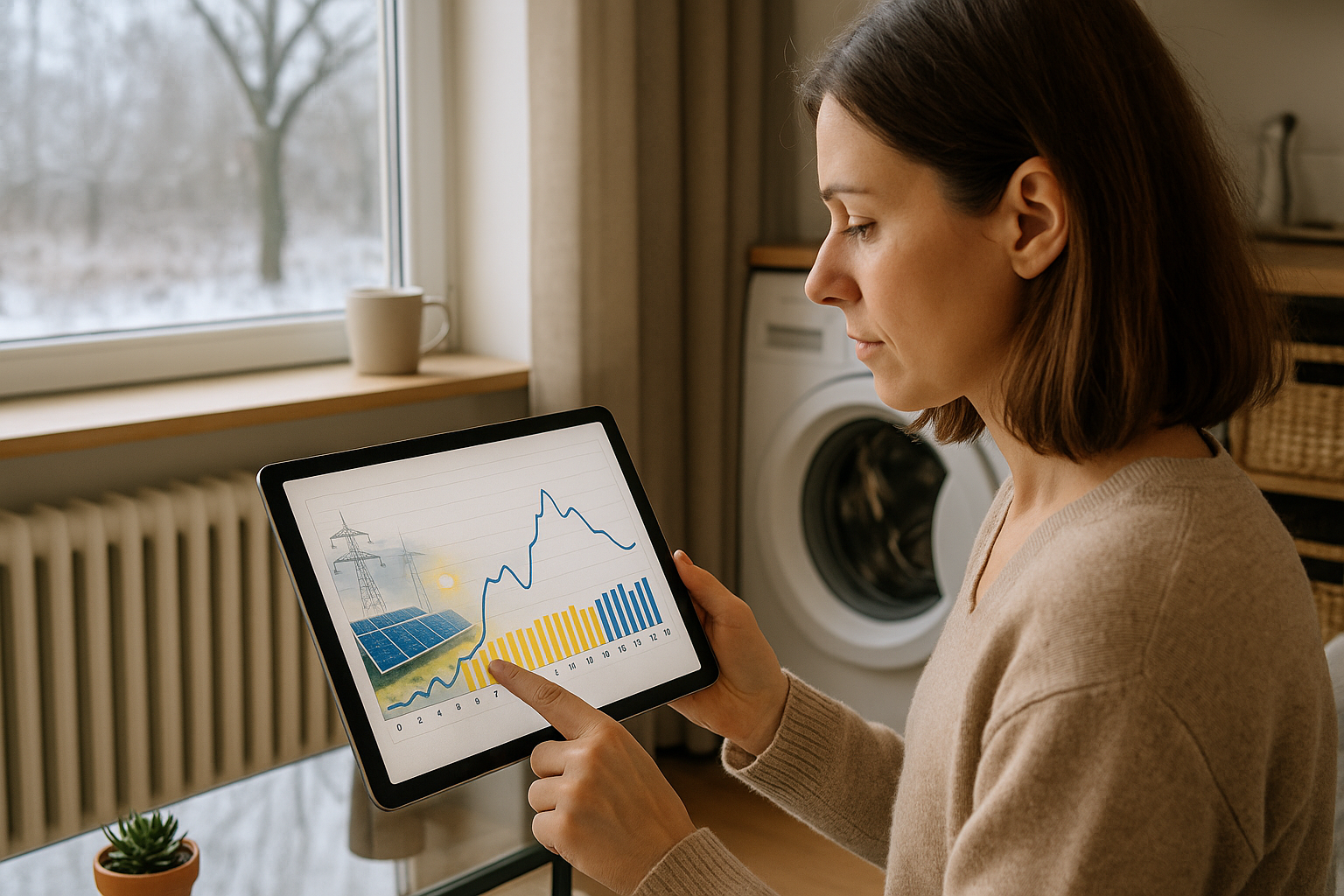 Illustration af hvad koster strøm i timen