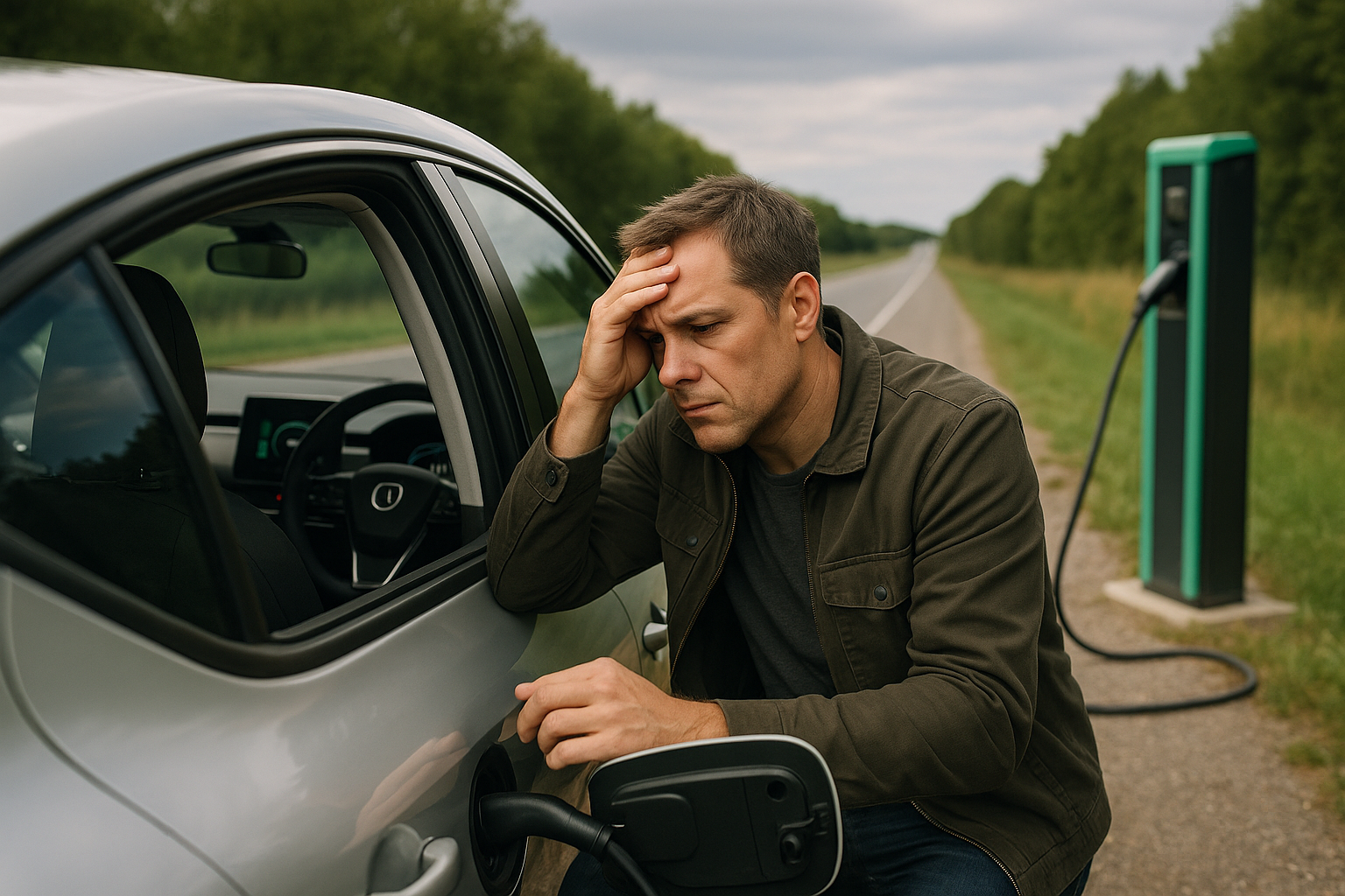 Illustration af hvilken el bil køre længst