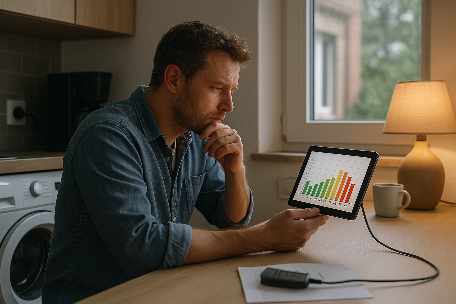 Illustration af hvornår er billig strøm